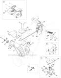 2-Way and 4-Way Extended Chute Diagram and Parts List for 31AM63LF701 2011 Yard Man Snow Blower